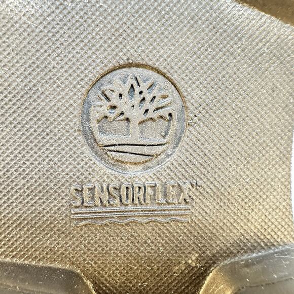 Timberland® Premium 6-Inch Waterproof Size 6.5 Black Nubuck Leather ReBOTL A6446 - Picture 8 of 9